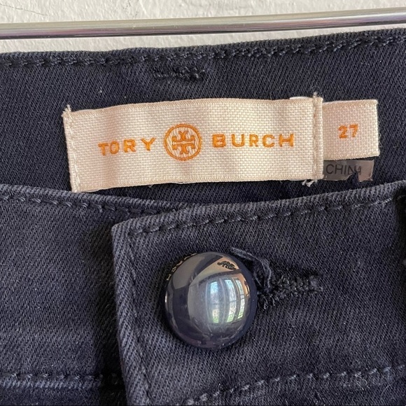 TORY BURCH NAVY SKINNY JEANS - Picture 2 of 6